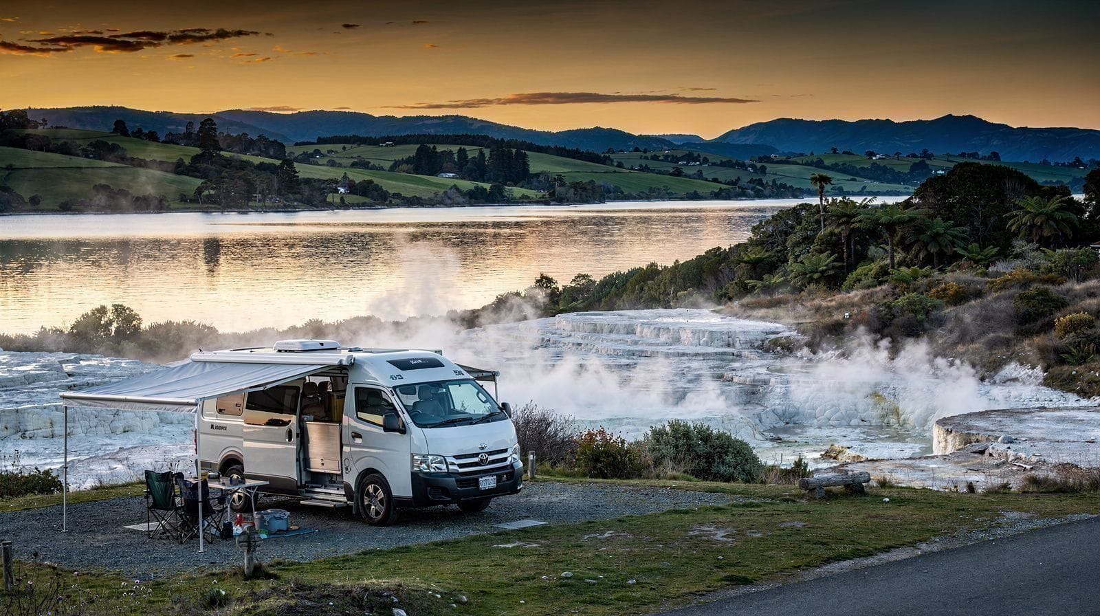 Rotorua by Campervan: Freedom Camping, Holiday Parks and Dump Stations