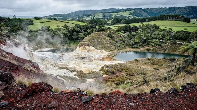 Volcanoes craters