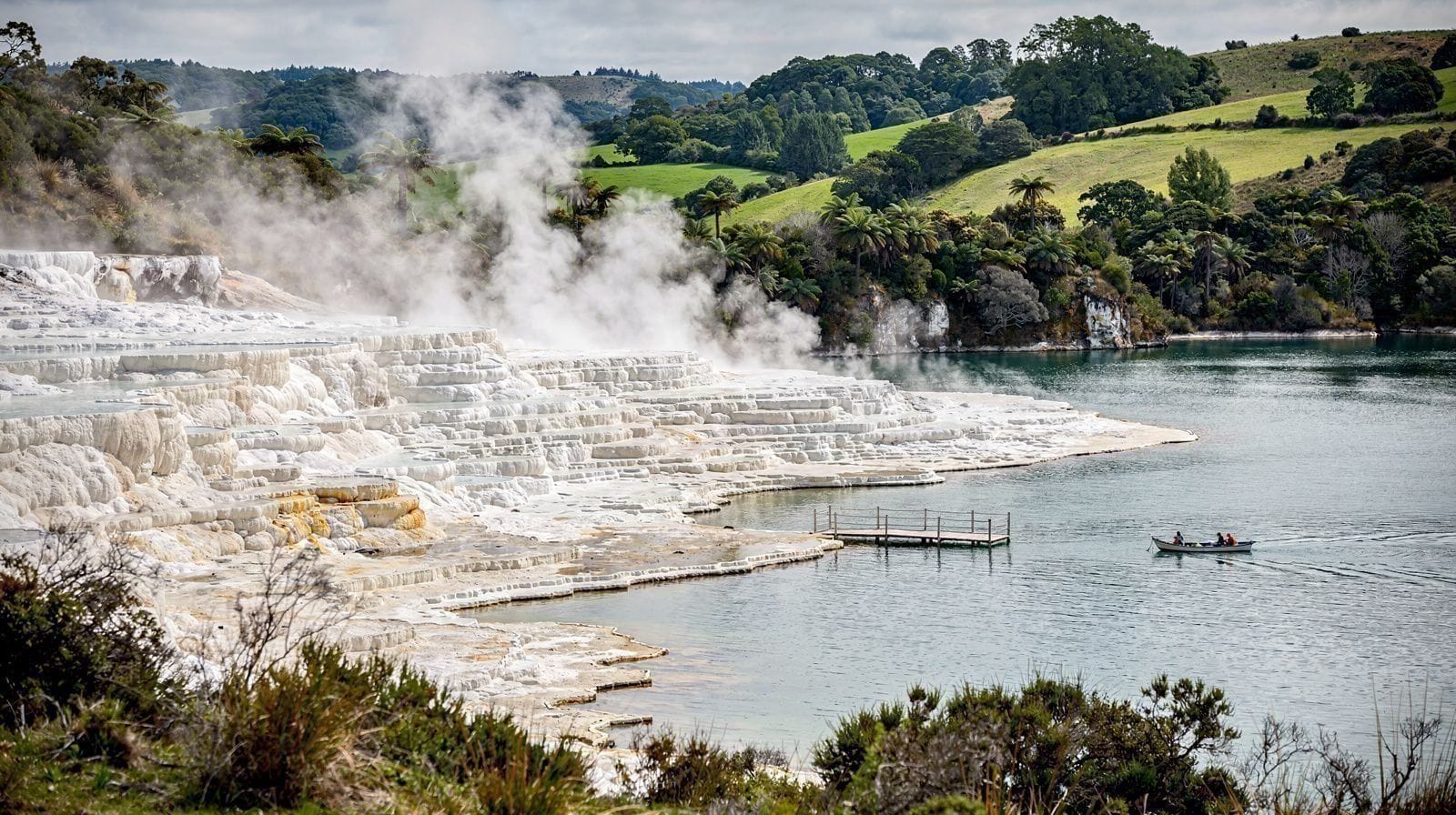 Orakei Korako, o Vale Escondido