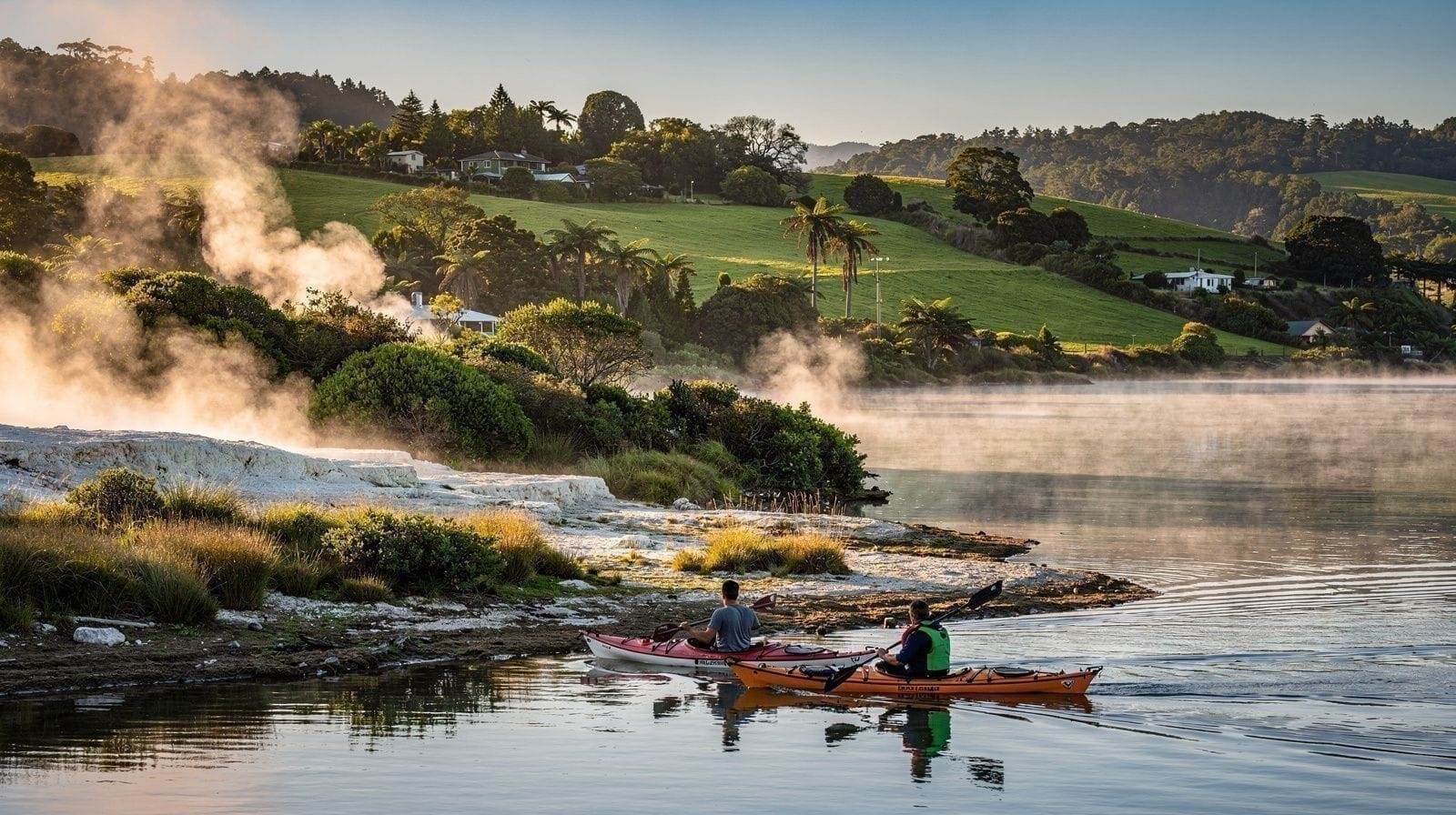 Kajaki na jeziorach Rotorua: Rotoiti, Ōkataina, Tarawera i rzeka Kaituna