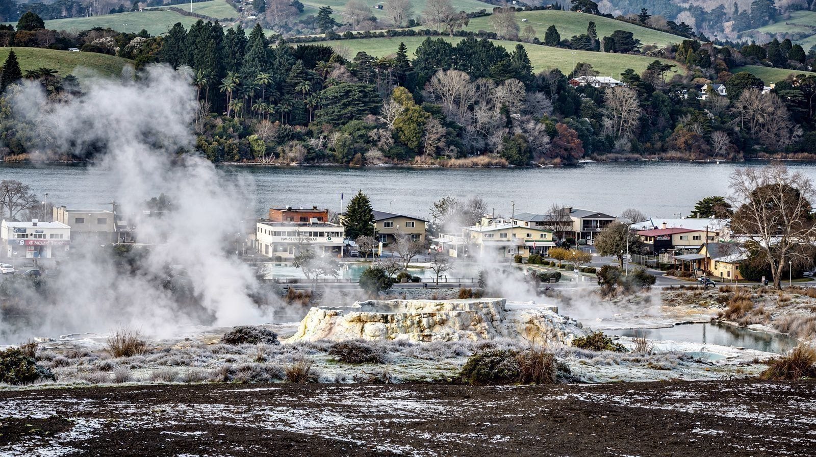 Rotorua en hiver