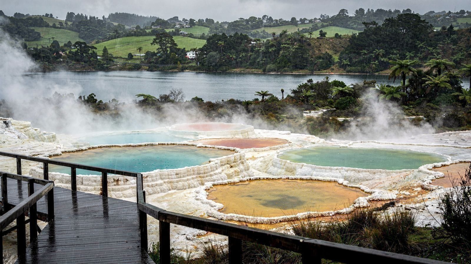 Les parcs géothermiques de Rotorua en 2 jours : Wai-O-Tapu, Waimangu, Hell's Gate et Orakei Korako