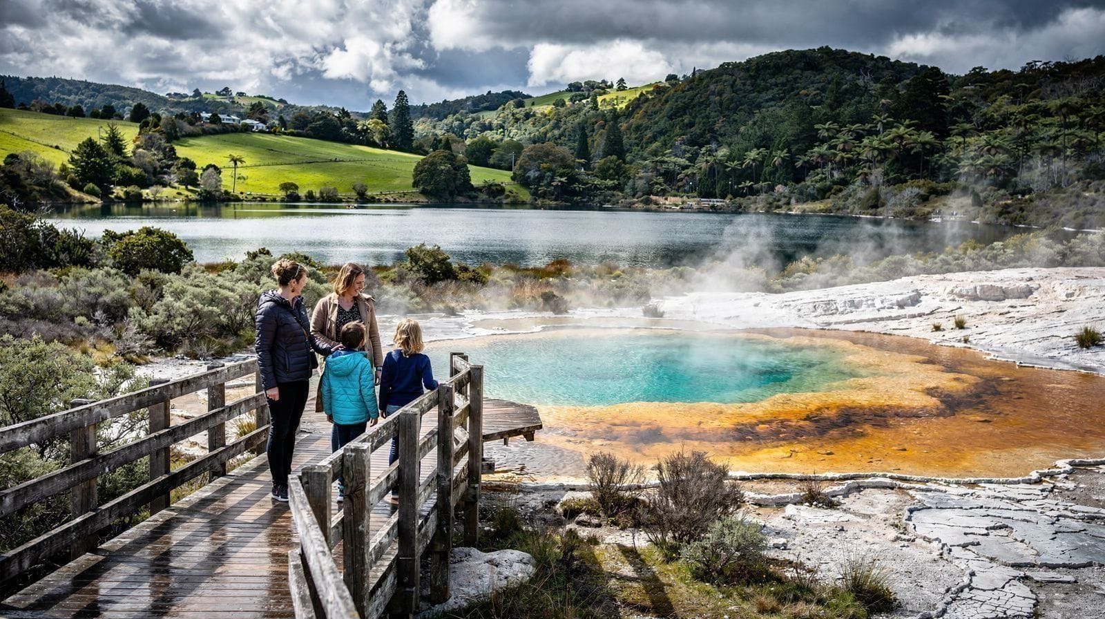 Rotorua en 3 jours en famille